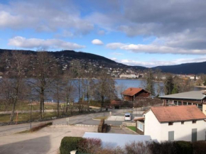 L'Aubépine au bord du lac vue directe sur le lac ,Borne E à 20m